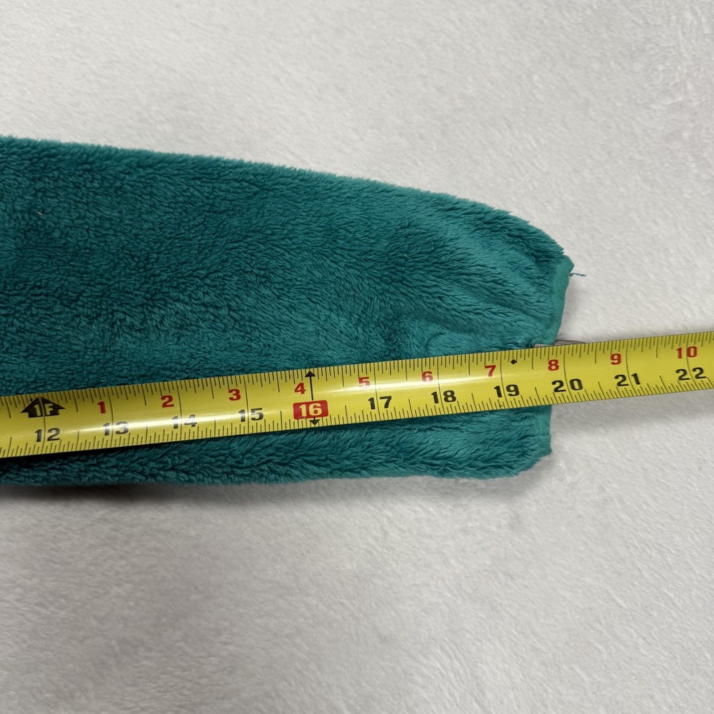The North Face Jacket Womens Small Teal Osito Fleece Full Zip High Pile Soft - Picture 9 of 9